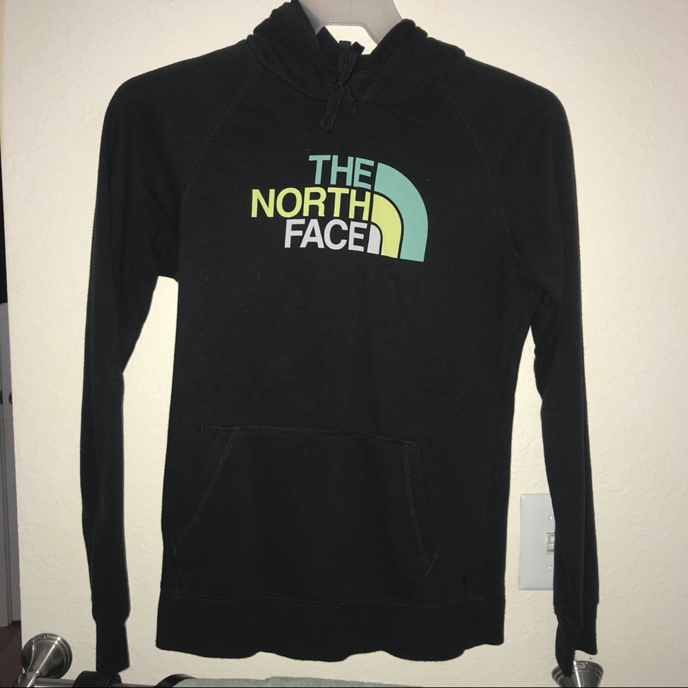 North Face logo hoodie